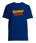 T-shirt med grafiskt Varannan Vecka-tryck i lekfull serietidningsstil