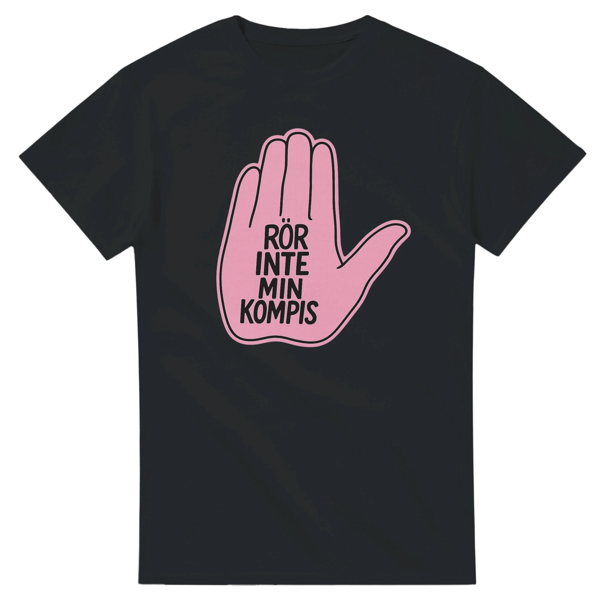 Rör inte min kompis T-shirt – Klassisk design | Shirty