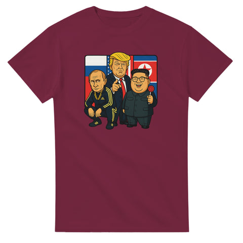 T-Shirt - Supermaktspojkarna – t-shirt med unikt designtryck