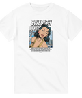 Svensk retro t-shirt Swedish Style med illustrerad kvinna