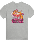 T-shirt med en katt i ett cocktailglas och texten Ikväll blir det ligga