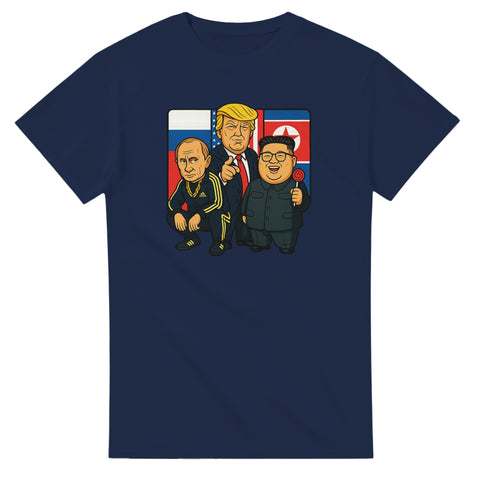 T-Shirt - Supermaktspojkarna – t-shirt med unikt designtryck