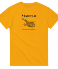 T-shirt med djuphavsfisk – marulk svartvit illustration