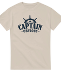 Klassiskt nautiskt tryck med ironisk text för en personlig stil – t-shirt