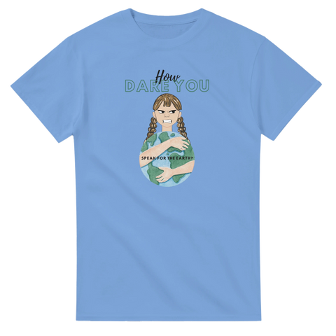 Greta Thunberg t-shirt – how dare you meme