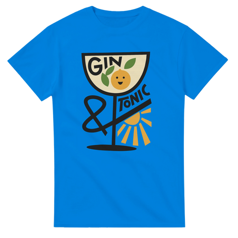 T-shirt Original – Gin & Tonic – t-shirt med unikt designtryck