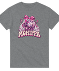 T-shirt med rosa discokula, rosett, brudslöja och texten Möhippa