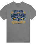 Stolt och Stark motiv med robust typografi – t-shirt för hantverkare