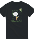 ordvits t-shirt Skolka från skolan svart med illustration