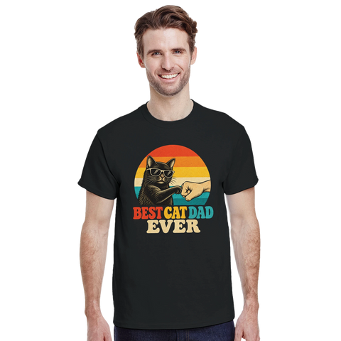 T-shirt Original – Best Cat Dad Ever