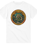 Nordic Monster Toys motiv med troll och runor i retrostil – grafisk t-shirt