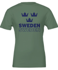 Svensk design tre kronor t-shirt Sverige souvenir presentidé