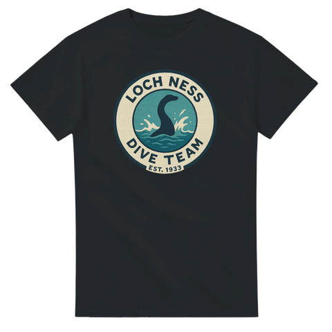 T-shirt Original – Loch Ness Dive Team – t-shirt med unikt designtryck