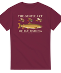 T-shirt med motivet The Gentle Art of Fly Fishing