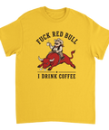 Kaxigt motiv för kaffeälskare med western-tema – grafisk t-shirt