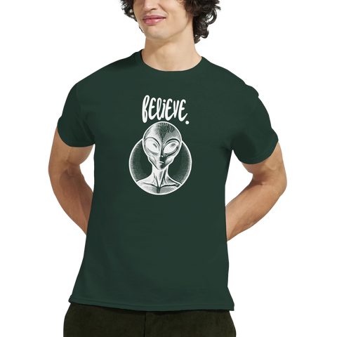 Conspiracy t-shirt – believe alien