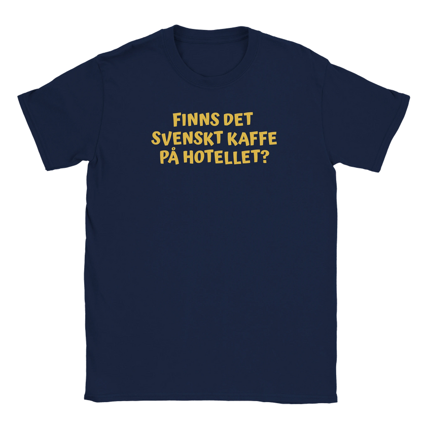 Er det svensk kaffe på hotellet?