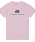 Litterärt citat-tryck med handritad bokillustration – t-shirt för bokmalar