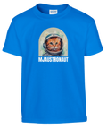 Barn t-shirt med rymdmotiv och katt