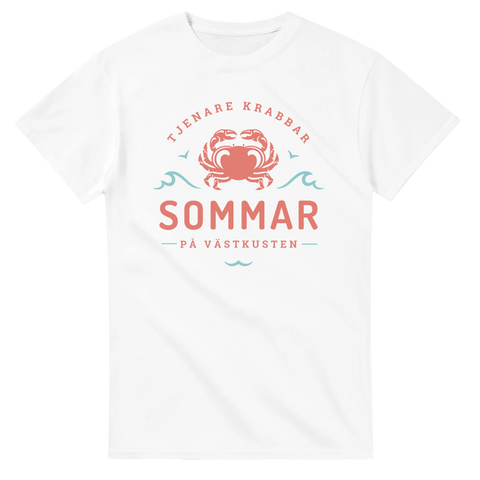 Sommar på Västkusten motiv t-shirt