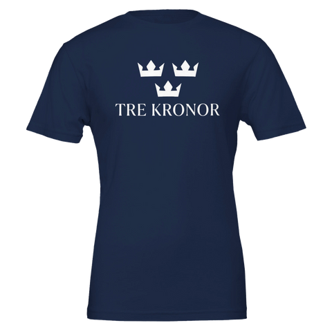 Tre Kronor Sverige-motiv premium t-shirt herr