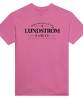 Retroinspirerad familjetröja med texten Proud Member of the Lundström Family
