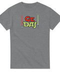 popkulturell t-shirt Ge Daj svart med lekfull design