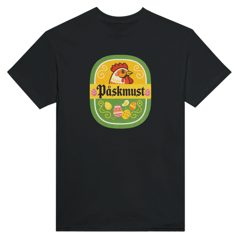 Påskmust flaska med text "Glad Påsk" t-shirt herr