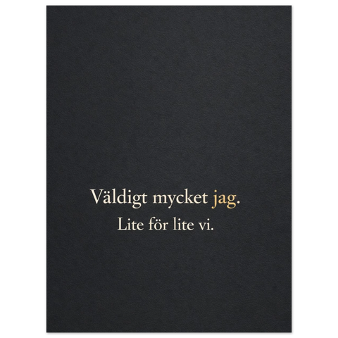 Stilsäker väggkonst med filosofisk textdesign på djupsvart bakgrund med struktur