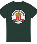 Fransk pommes frites design rolig t-shirt herr