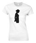 T-shirt Dam Classic – Hands Bound – t-shirt med unikt designtryck