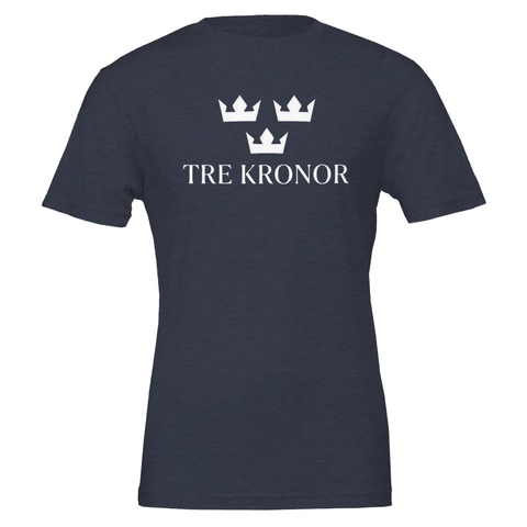 Tre Kronor svensk t-shirt hockey supporterkläder Sverige