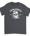 Grå t-shirt med raggarkungen Eddie Meduza
