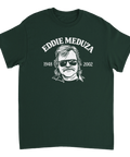 Mörkgrön t-shirt med raggaren Eddie Meduza
