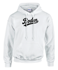 Hoodie med retro text Boden för boende i staden i Norrland
