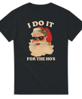 Rolig jultröja med cool tomte och text – I Do It For The Ho’s