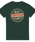 May Contain Julmust t-shirt – rolig juldesign med svensk humor
