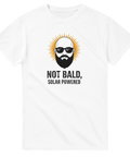 Not Bald Solar Powered t-shirt med sol och skäggig flint man