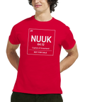 NUUK Not for Sale Greenland T-shirt Röd