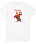 t-shirt med Ölröde i Lederhosen. 