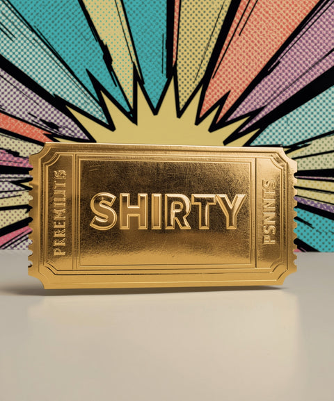 Presentkort på Shirty.se för roliga t-shirts. 