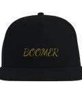 rolig retro snapback keps med broderad boomer text