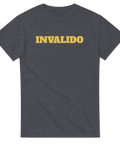 Rolig t-shirt för semesterresan till Gran Canaria med texten Invalido som är ett citat från Sällskapsresan