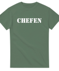 Rolig t-shirt med text "Chefen" 
