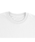 Vit t-shirt krage