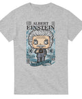 T-shirt med Albert Einstein motiv