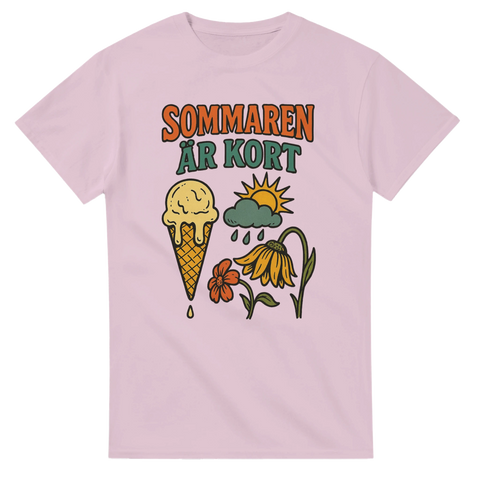 Sommaren är kort T-shirt