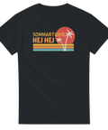 T-shirt med sommarmotiv och texten Sommartider Hej Hej