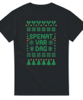 Rolig jultröja i grönt – Spenat Var Dag t-shirt