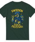 T-shirt Sweden Rock Festival Skogsgrön Shirty